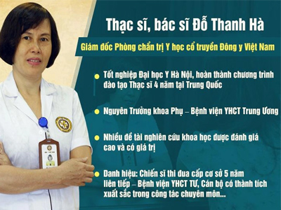 bac-si-do-thanh-ha-4 Điều trị viêm phụ khoa tác động kép từ tinh hoa Y học cổ truyền trên VTV2
