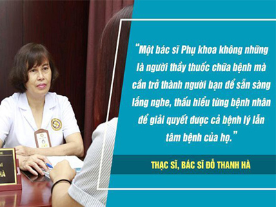 bac-si-do-thanh-ha-5 Bác sĩ Đỗ Thanh Hà chữa viêm phụ khoa: Giúp chị em thoát khỏi nỗi ám ảnh bệnh